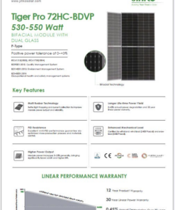 Tấm Pin Jinko 545w