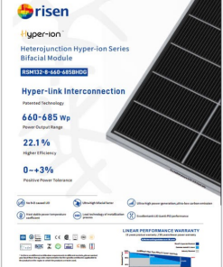 Tấm Pin Nlmt Risen 685w
